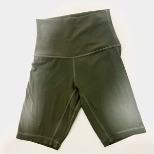 Lululemon shorts forest green